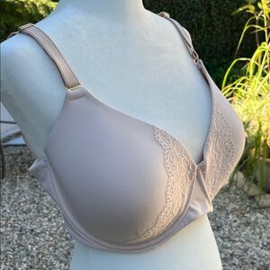 Soma Embraceable Perfect Coverage Bra in Cream 38DDD Like New
